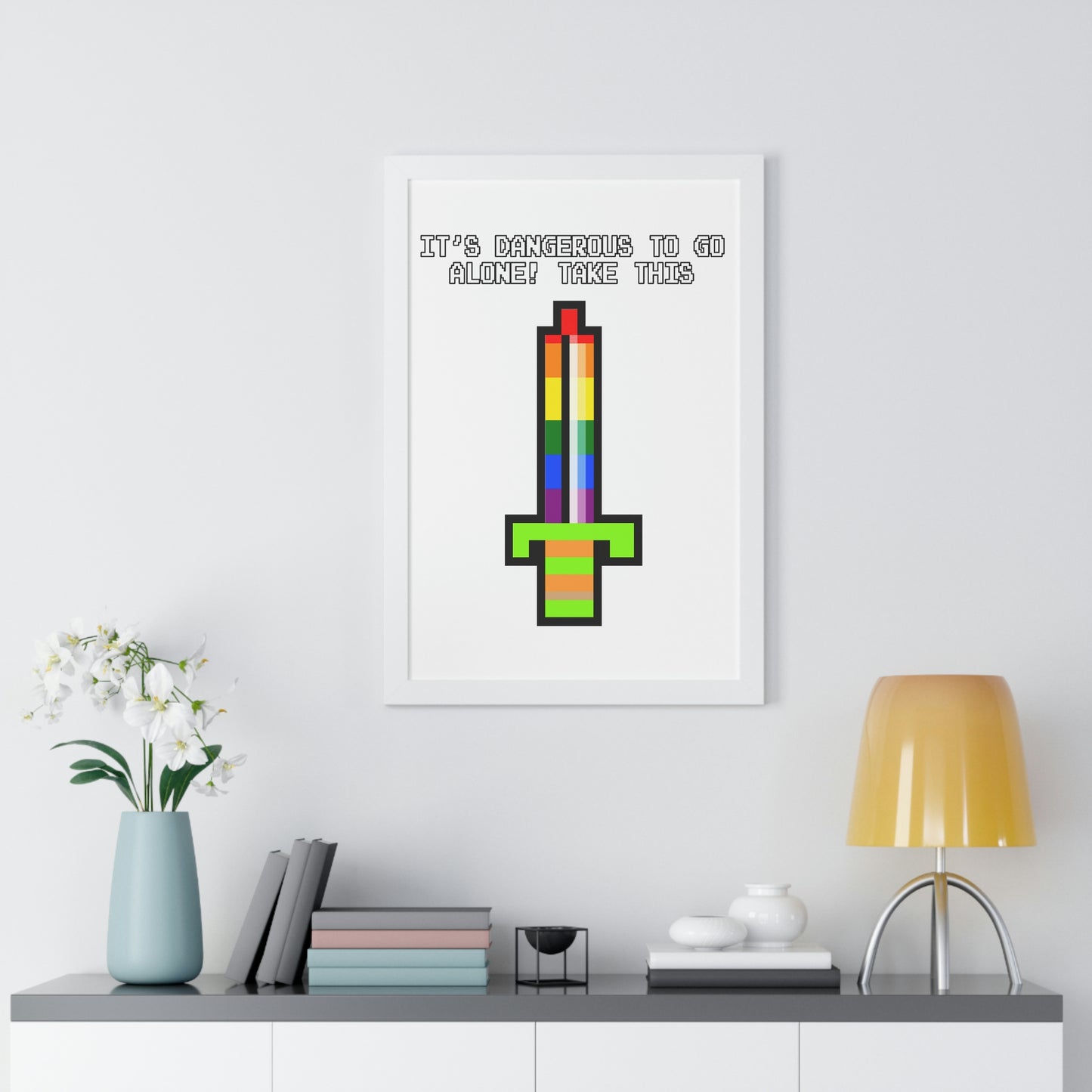 The Legend of Zelda Framed Poster - Going Solo
