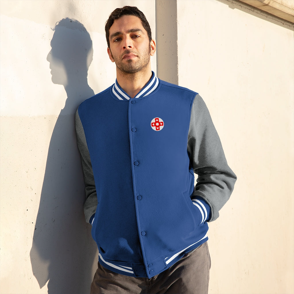Royal Gamers Sans Frontieres Varsity Jacket Gaming Fashion