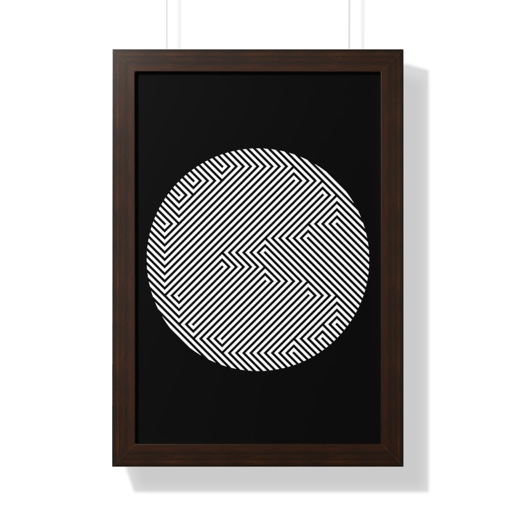 Framed Poster - Pac-Man Stealth