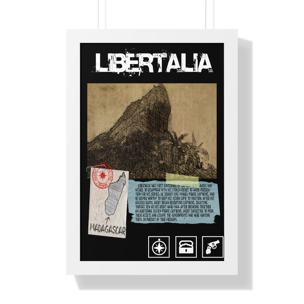 Framed Poster - Libertalia