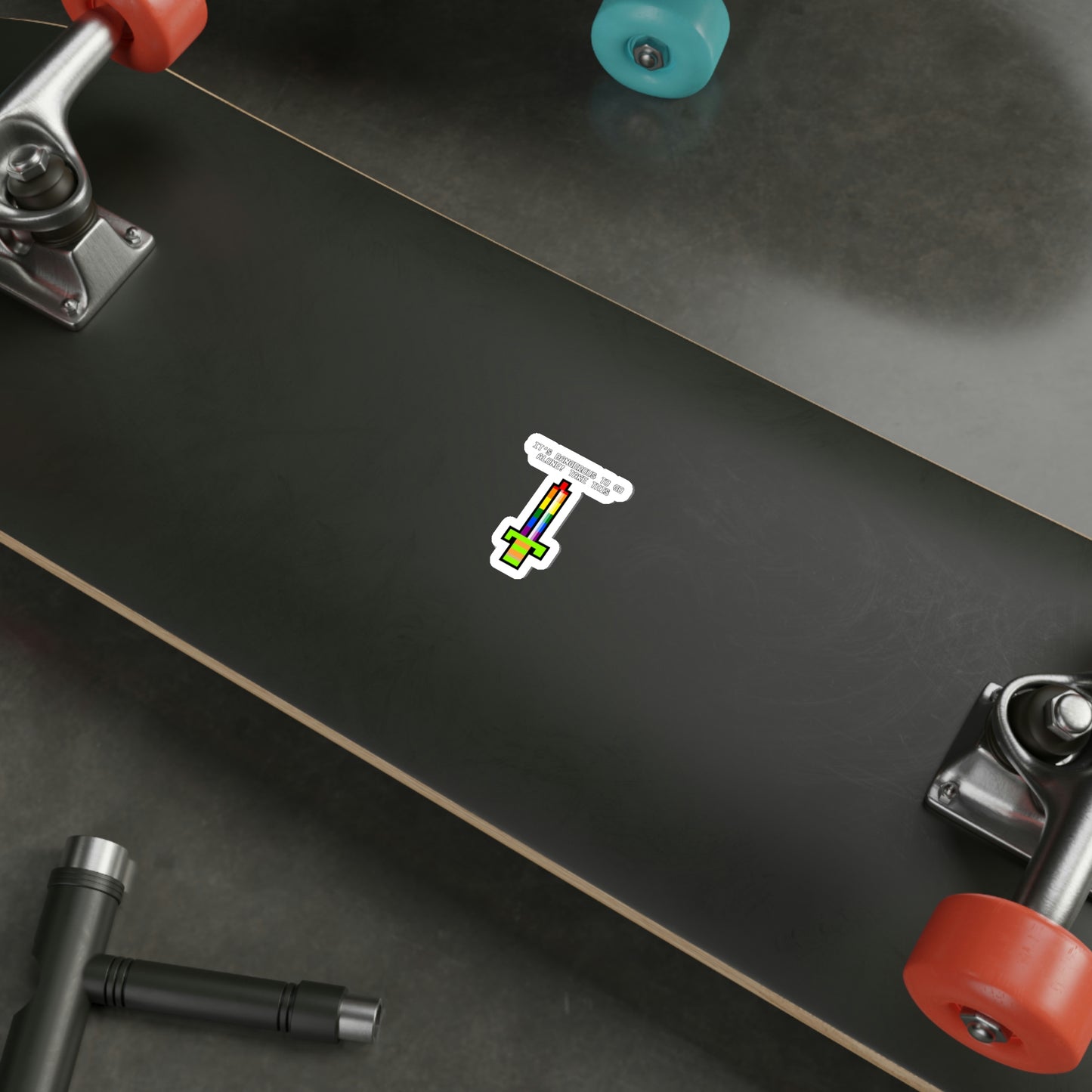 The Legend of Zelda Die-Cut Sticker - Going Solo
