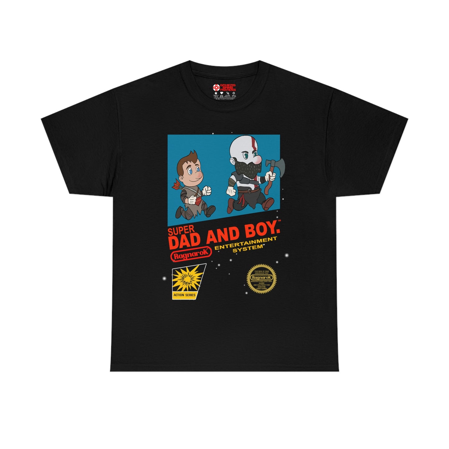 God of War Men's Tee - Super Dad and Boy
