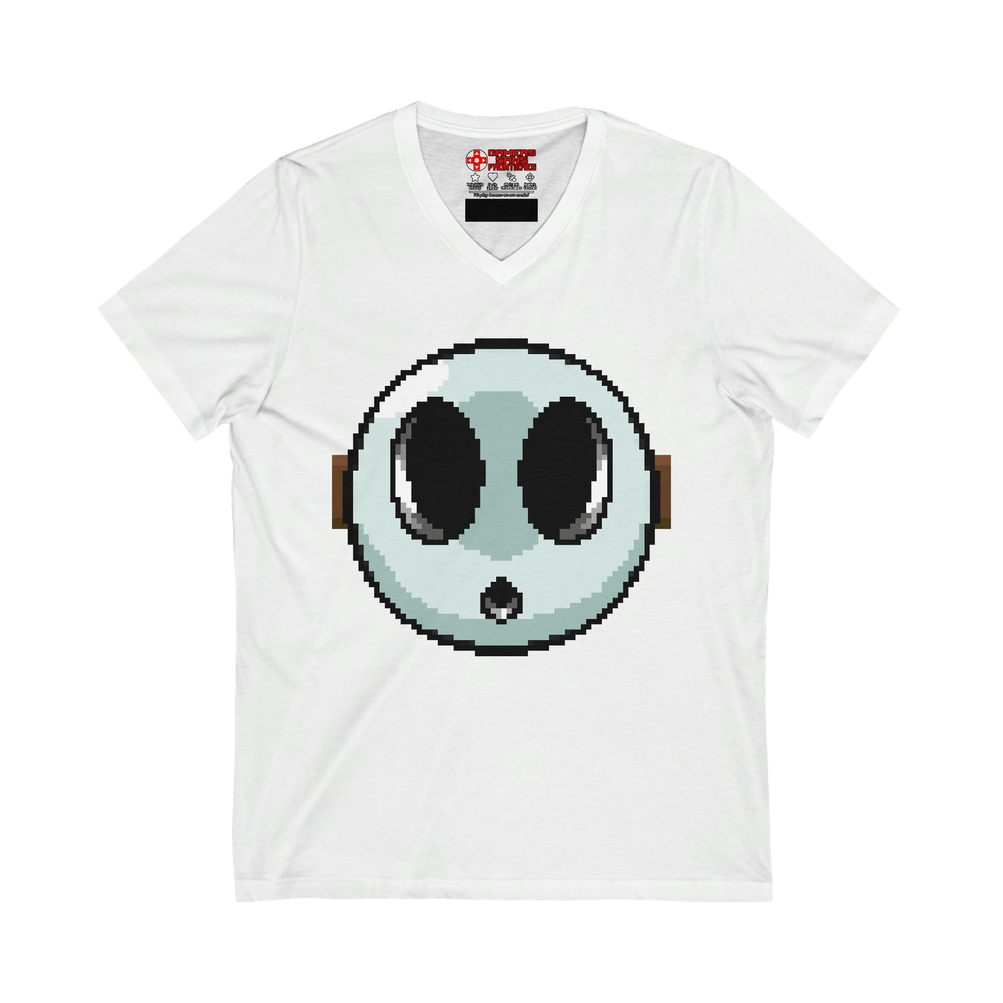 Super Mario Men's V Tee - Do be Shy
