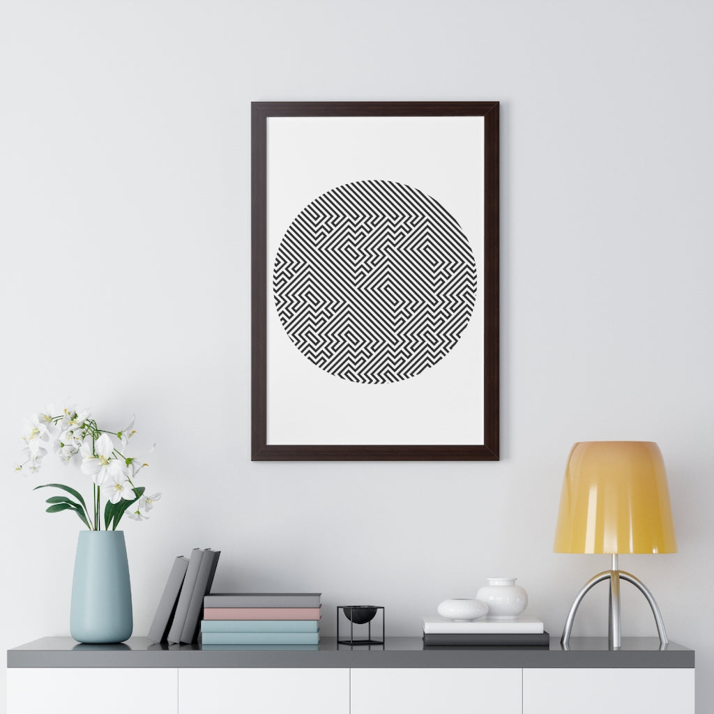 Framed Poster -  Tetris Stealth