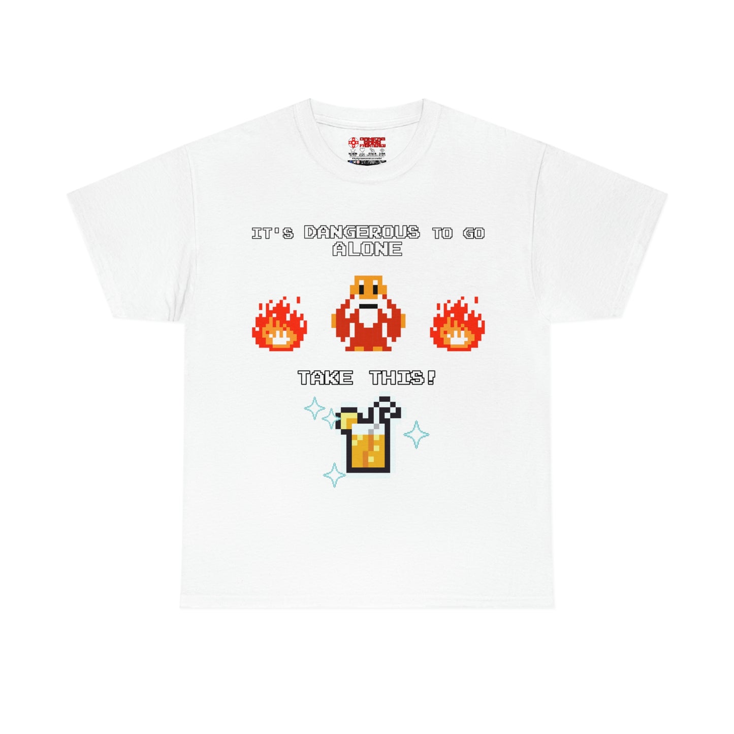 ALS x GSF Men's Tee - It's Dangerous to go Alone