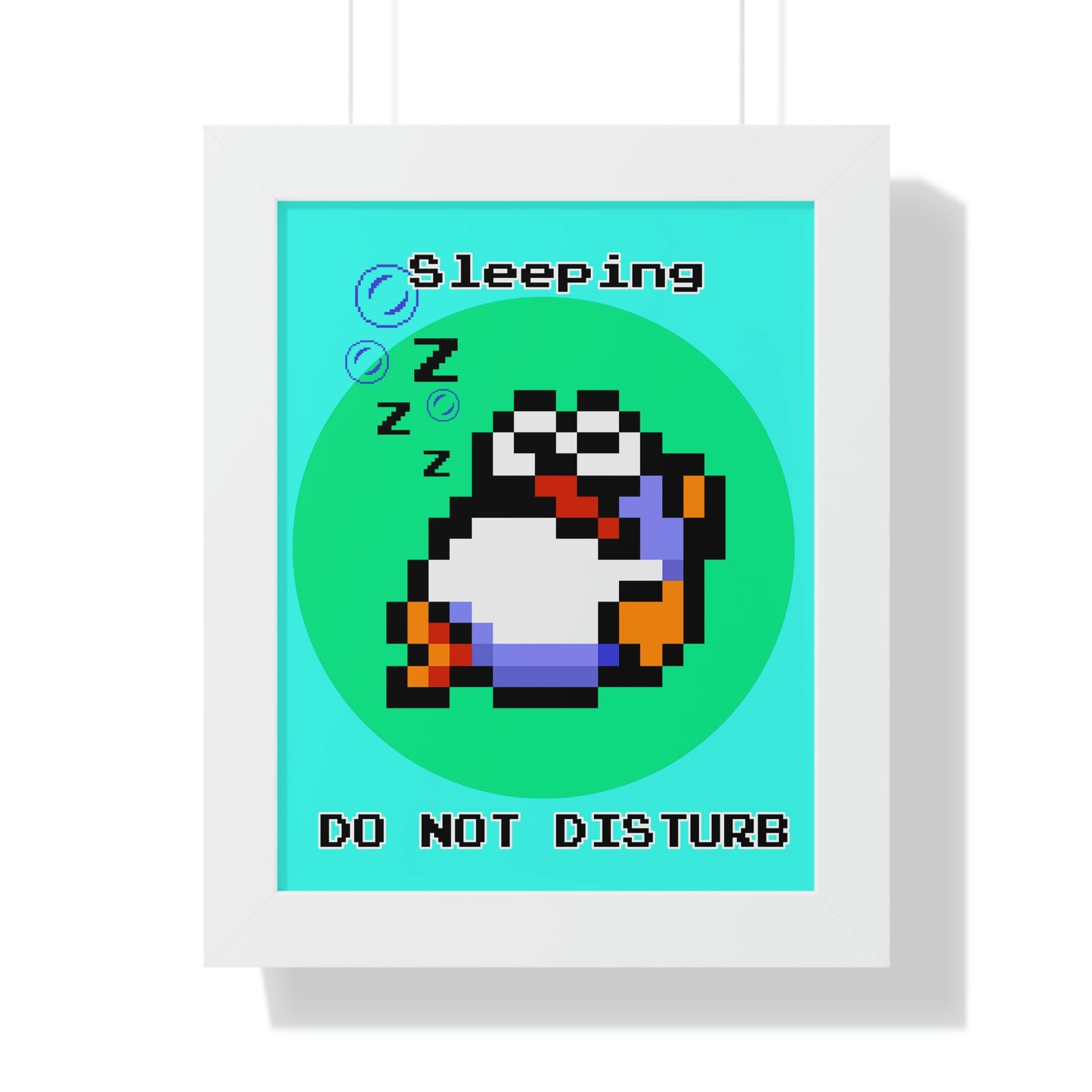 Super Mario World Framed Poster - Rip Van Sleeping