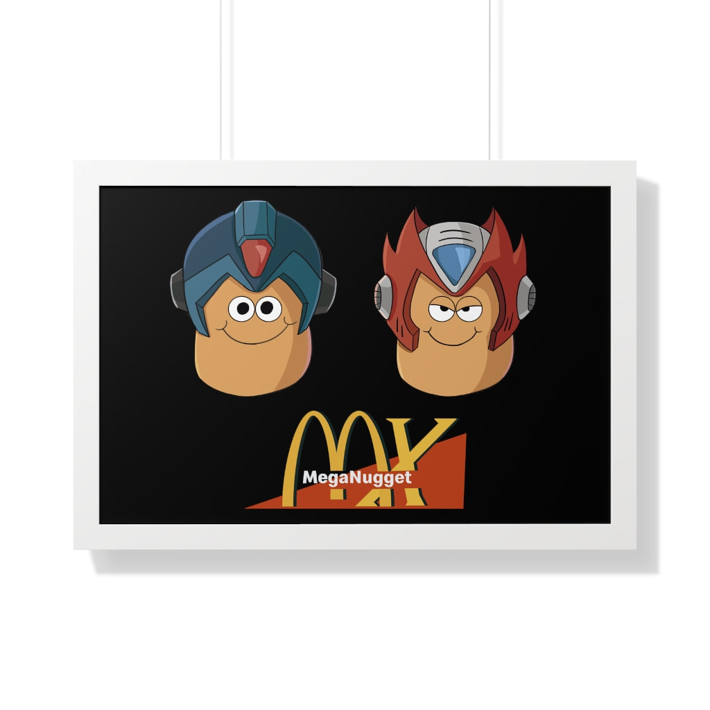 Framed Poster - Mega Nugget X
