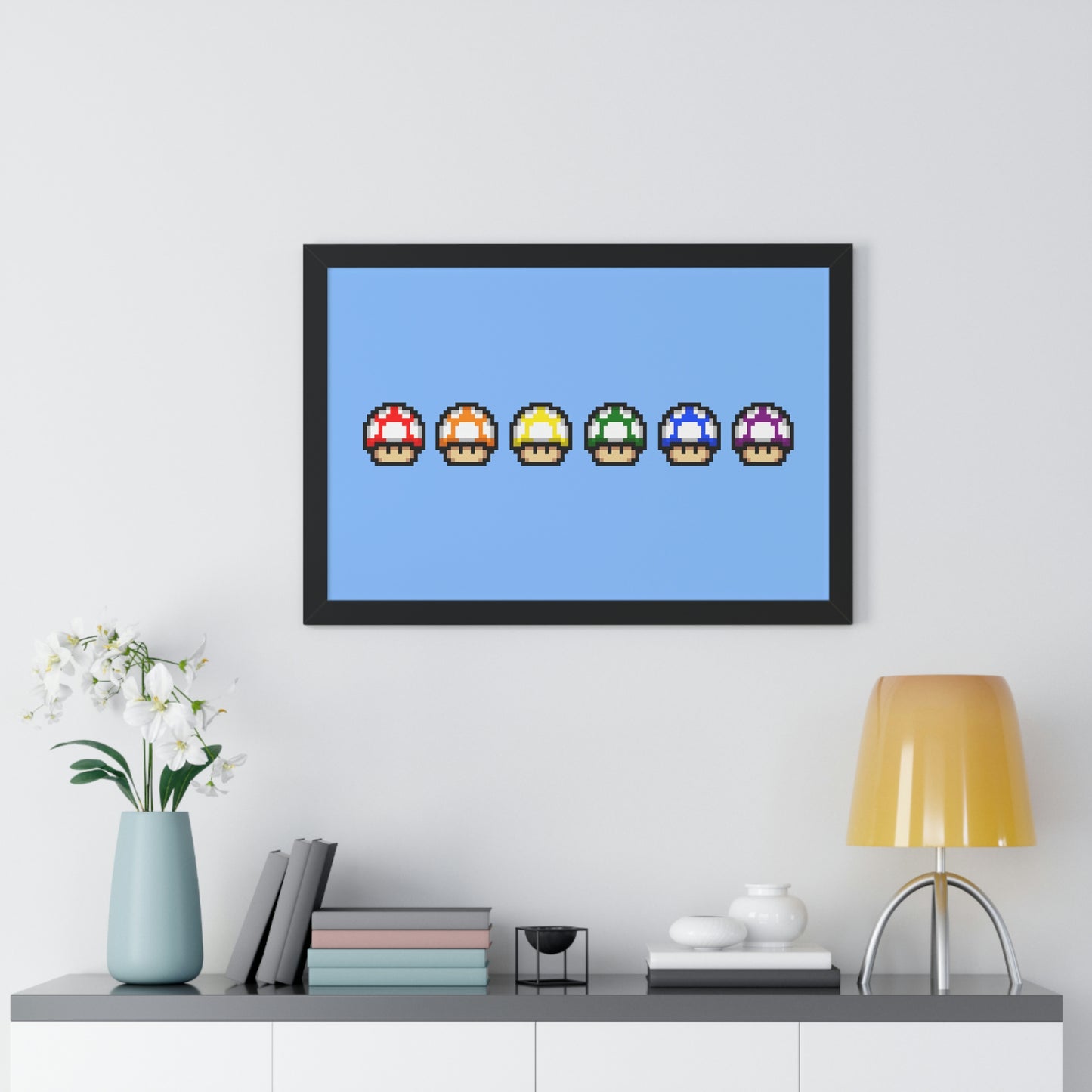 Super Mario Bros Framed Poster - From Diversity Kingdom