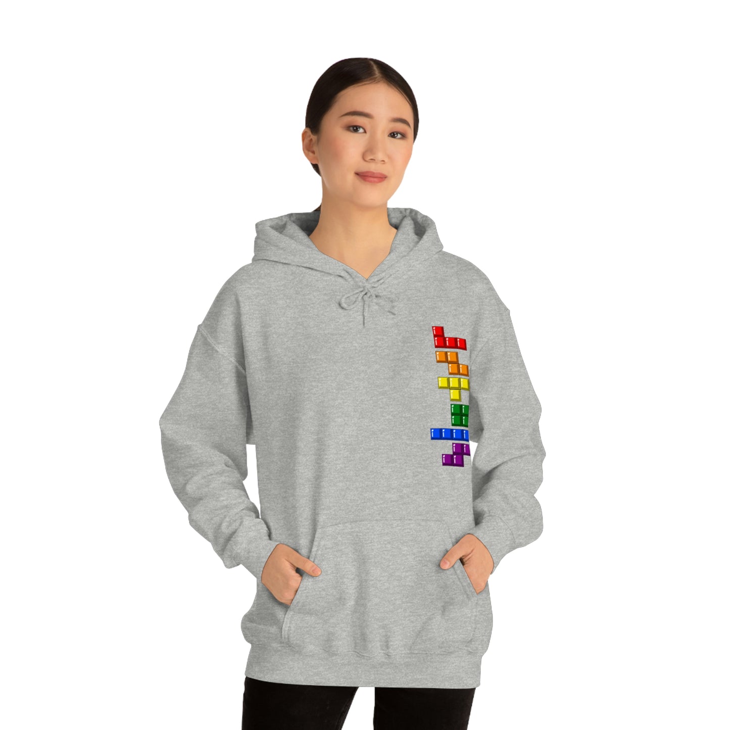 Unisex Hoodie - Blocks' Diversity