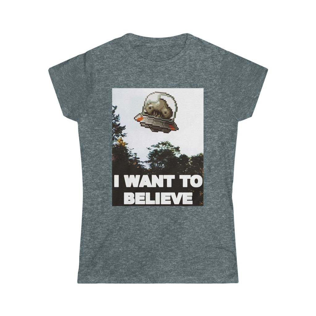Women's Tee - I Want to Believe