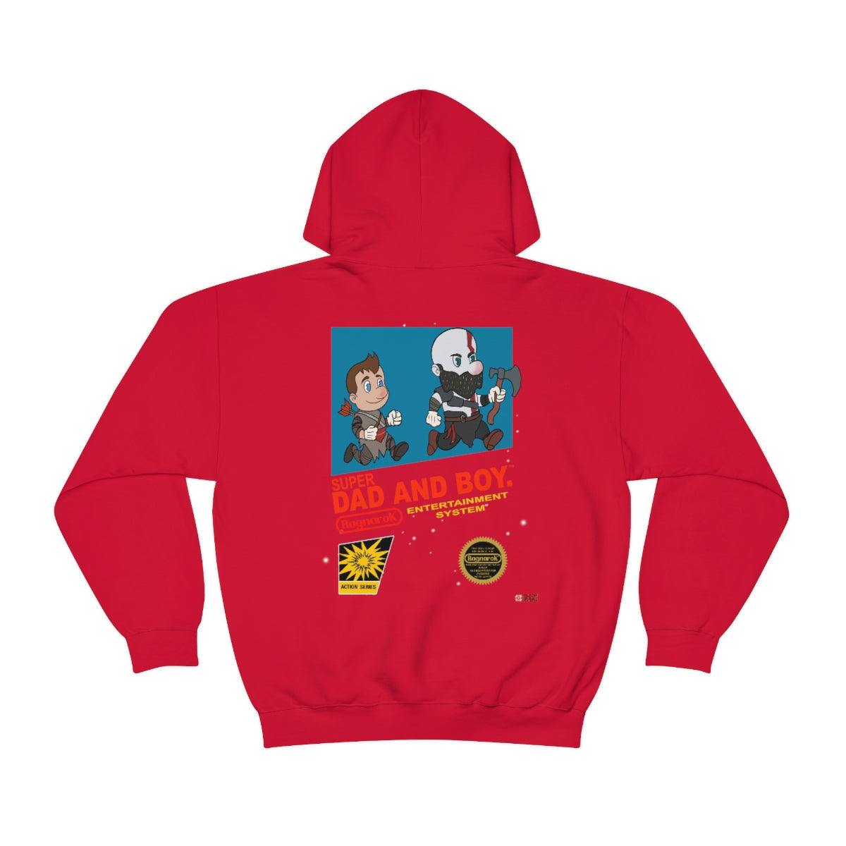 Unisex Hoodie - Super Dad & Boy