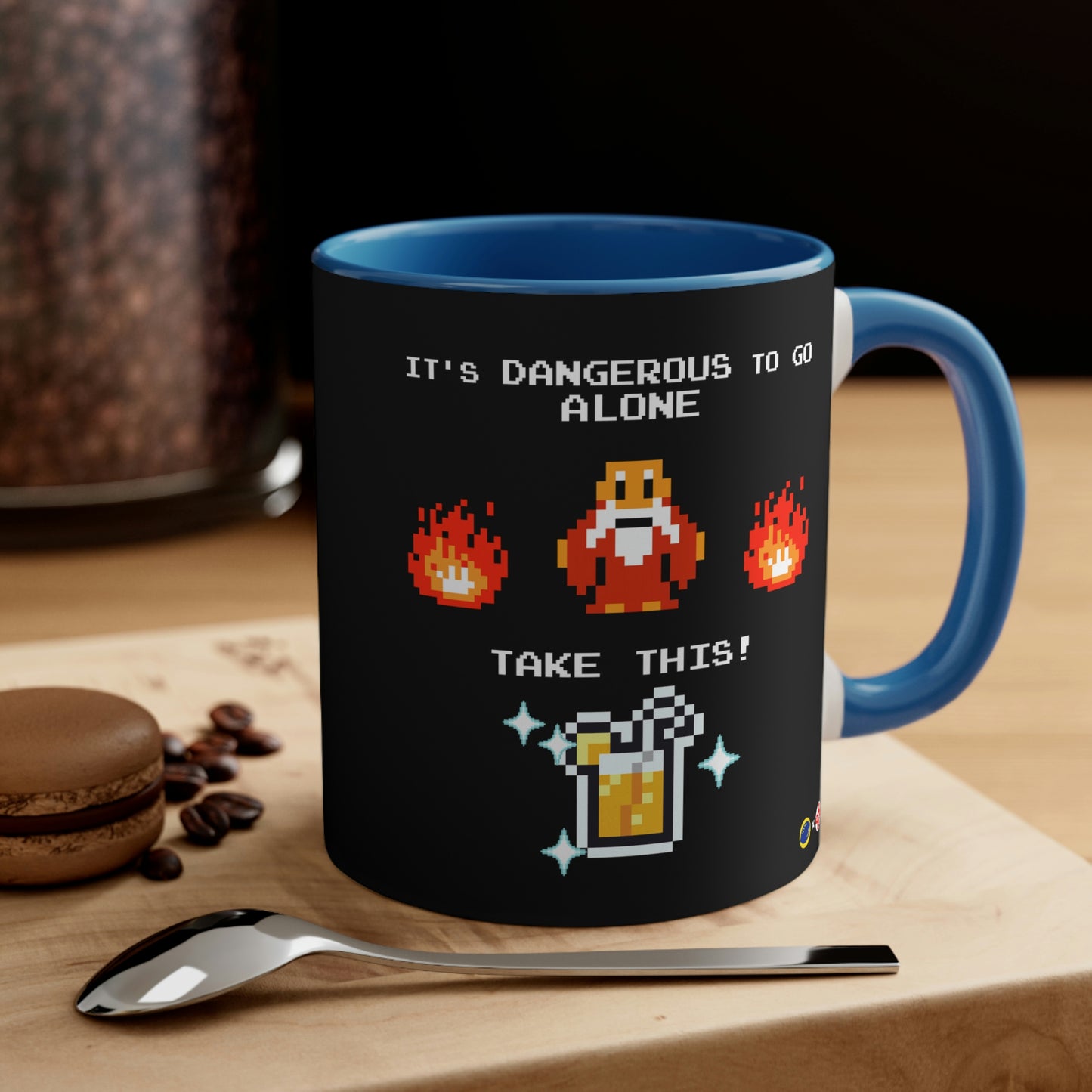 ALS x GAF Mug 11oz - It's Dangerous to go Alone