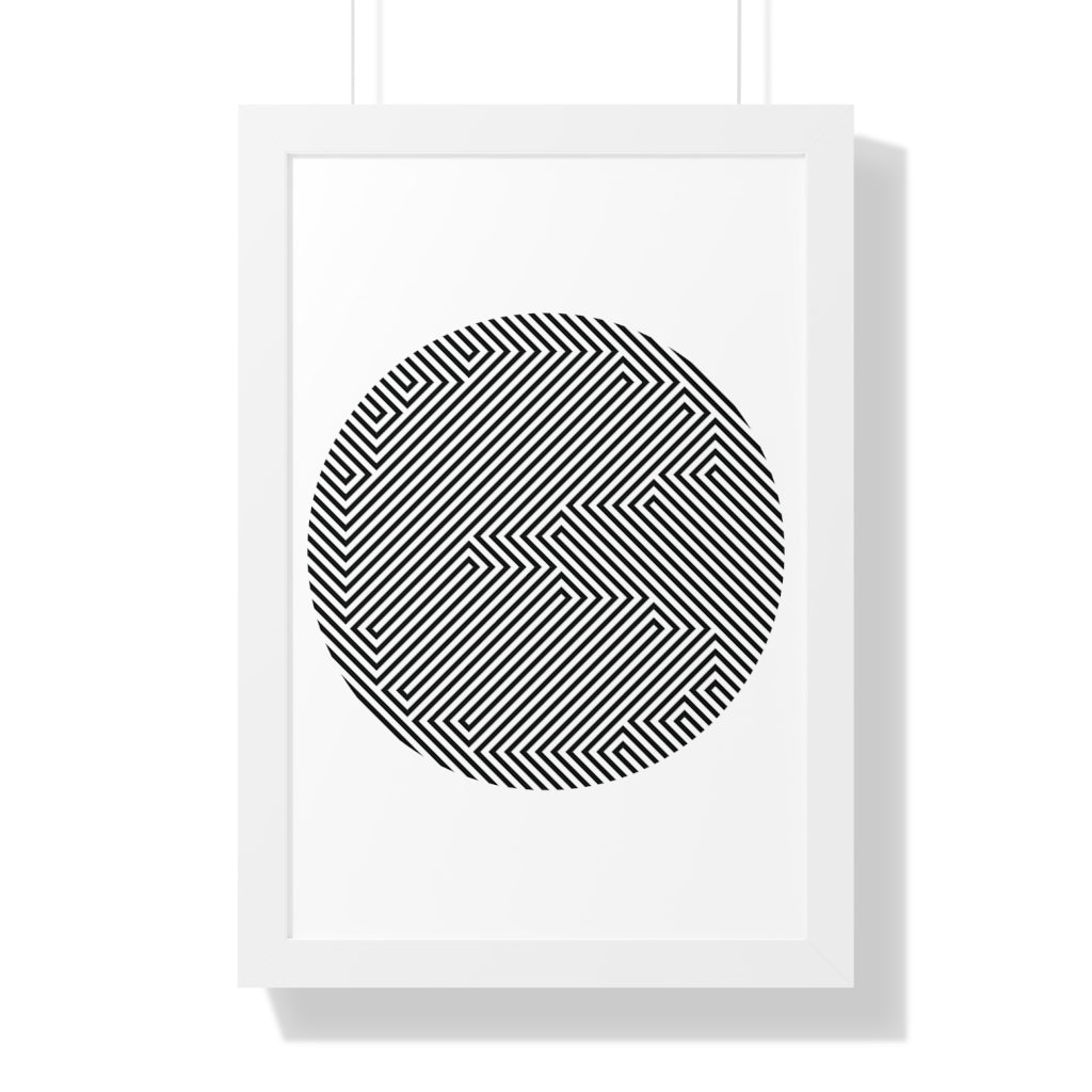 Framed Poster - Pac-Man Stealth