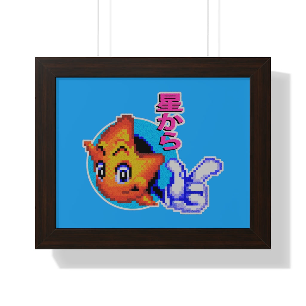 Framed Poster - Star Defender