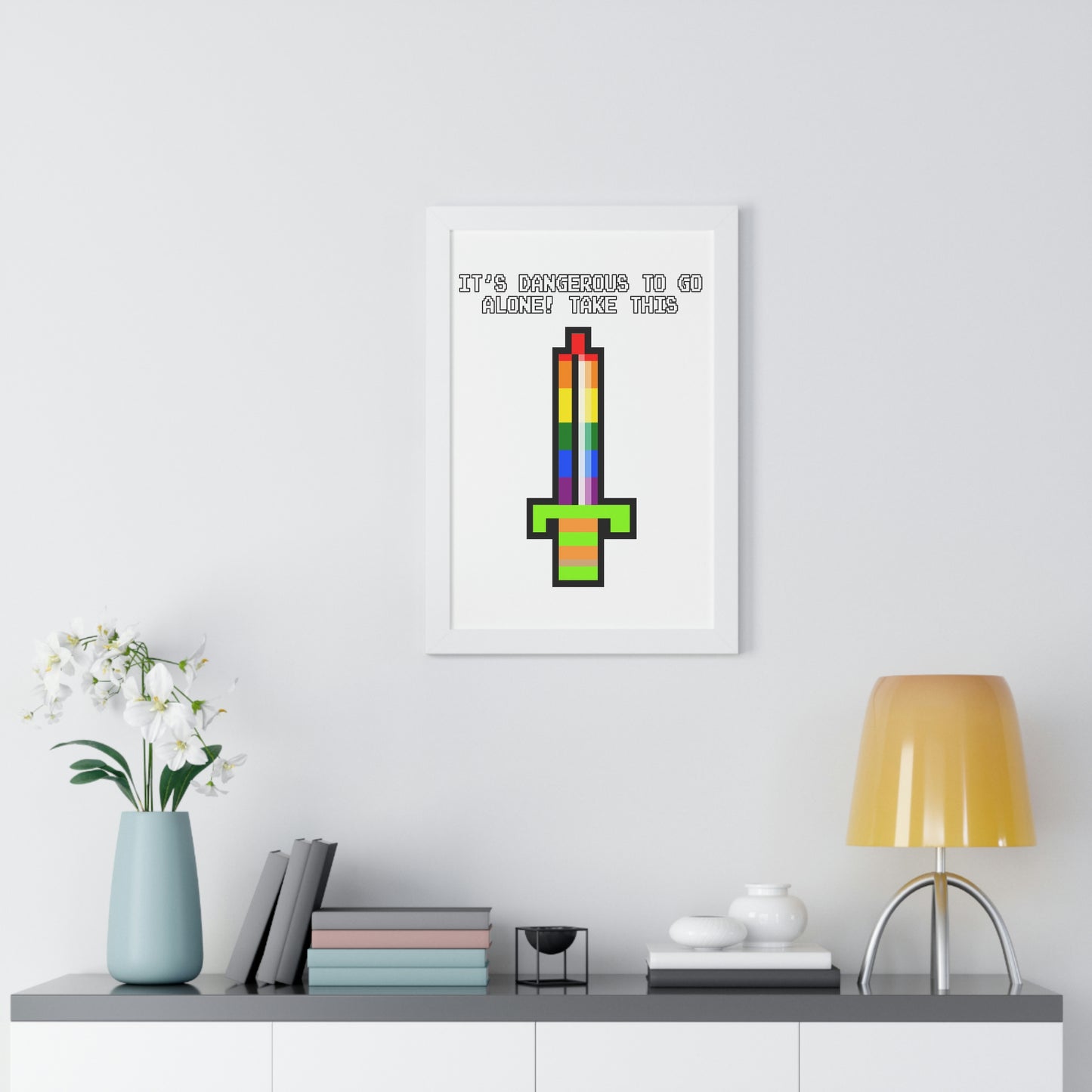 The Legend of Zelda Framed Poster - Going Solo