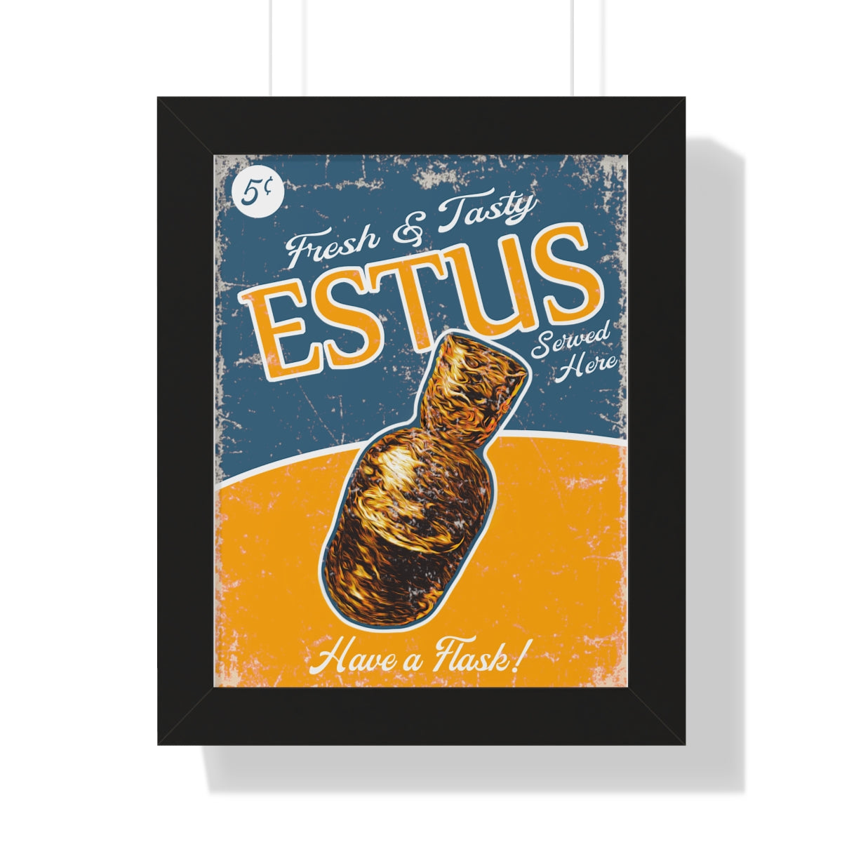 Framed Poster - Drink Estus