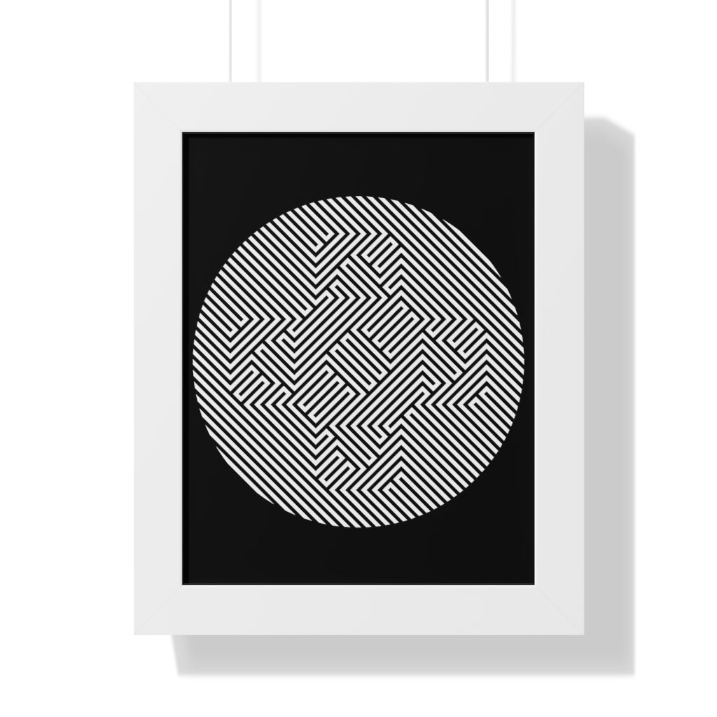 Gamers Sans Frontieres Framed Poster - GSF Stealth