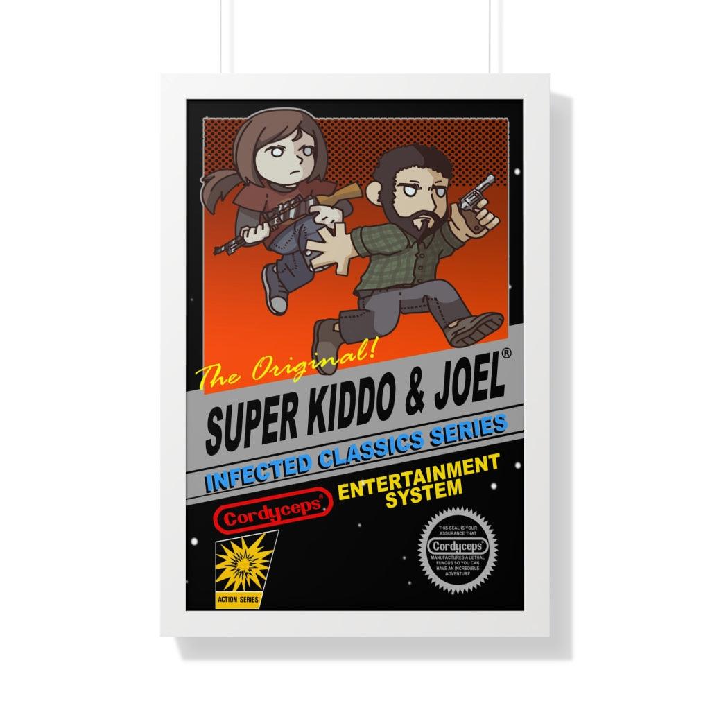 Framed Poster - Super Kiddo & Joel