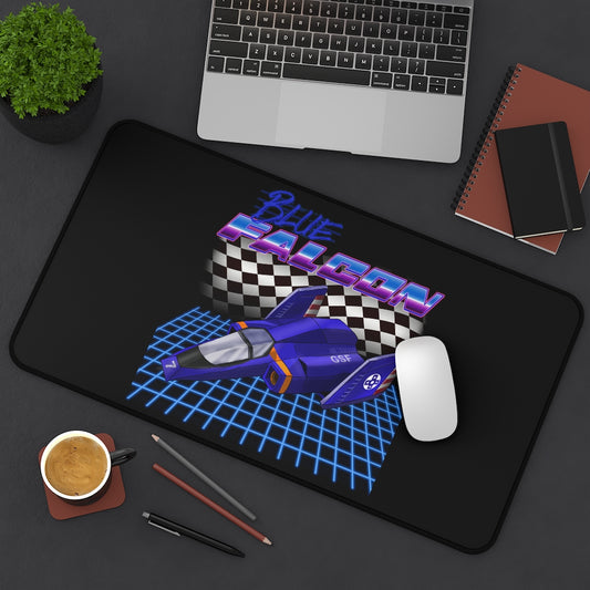Desk Mat - Blue Falcon
