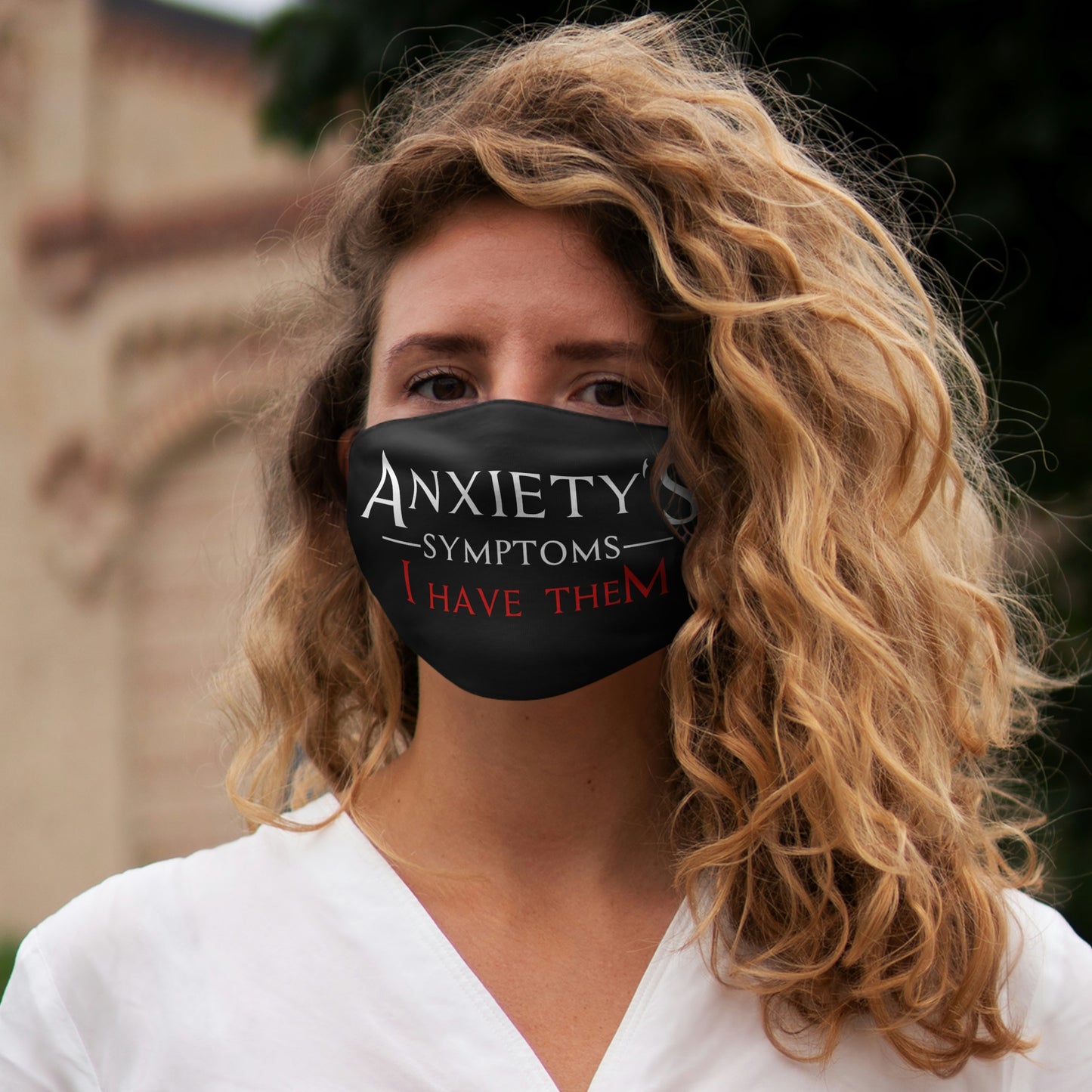 Face Mask - Anxiety's Symptons