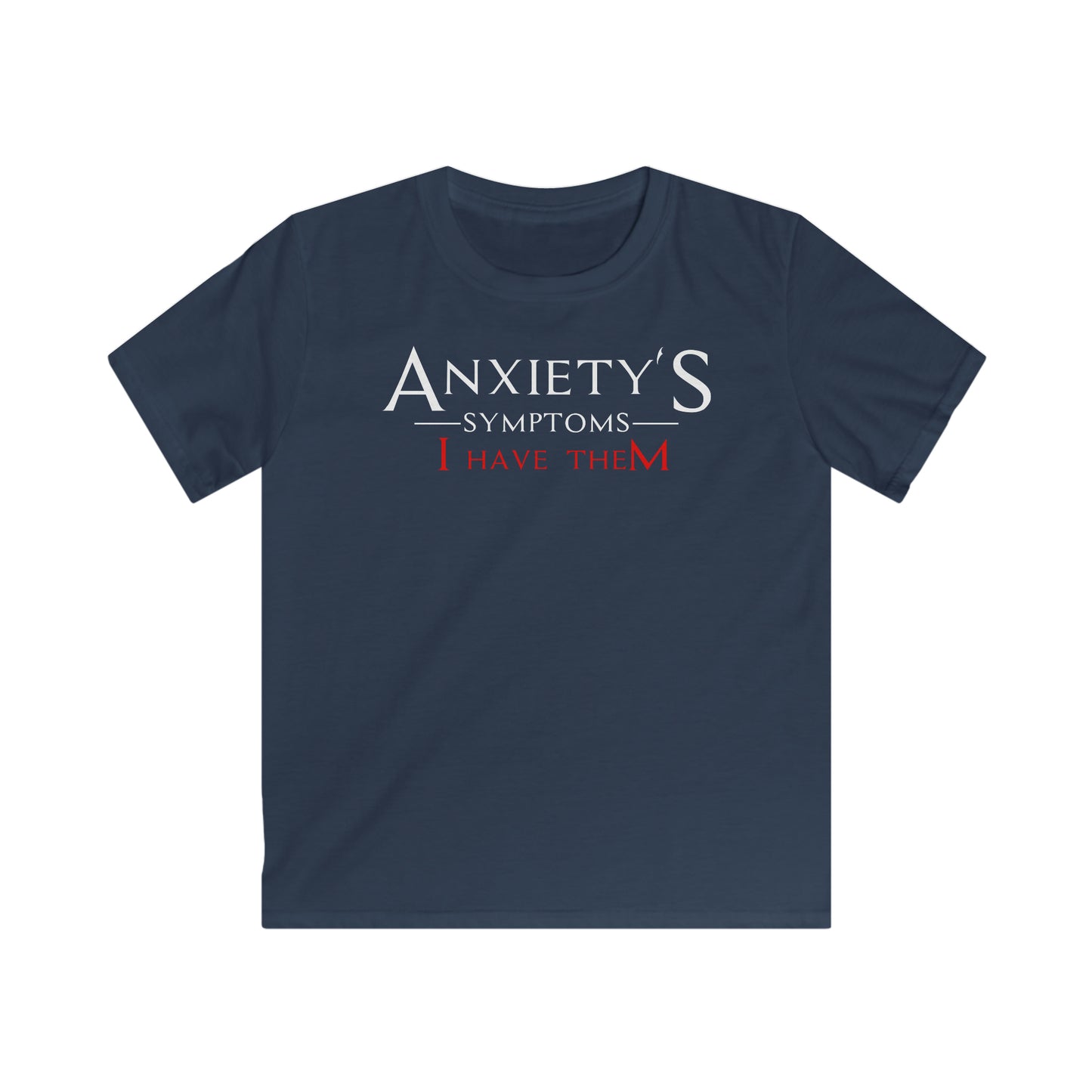 Kids' Tee - Anxiety's Symptons