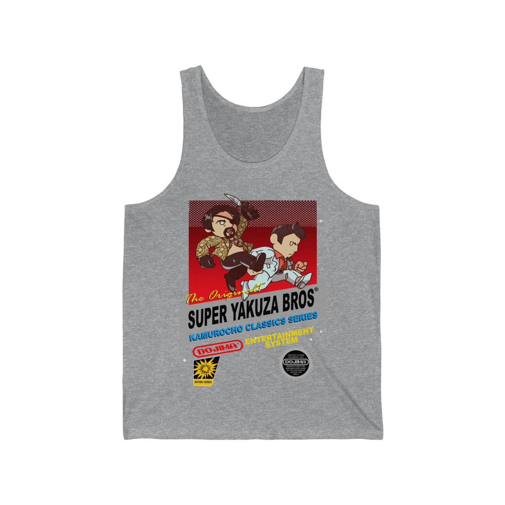 Grey Yakuza Tank T Shirt Gaming Fashion