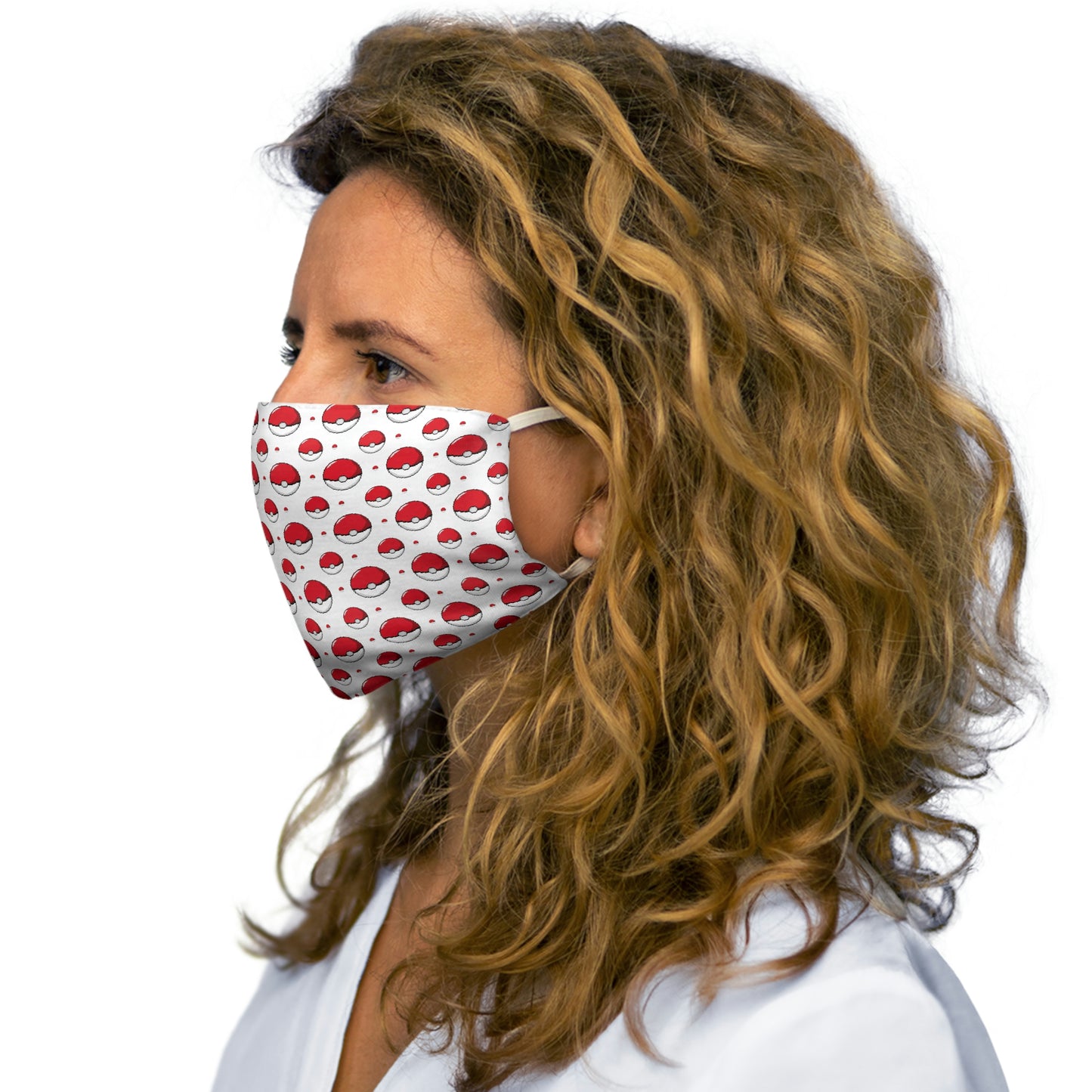 Pokeball Face Mask