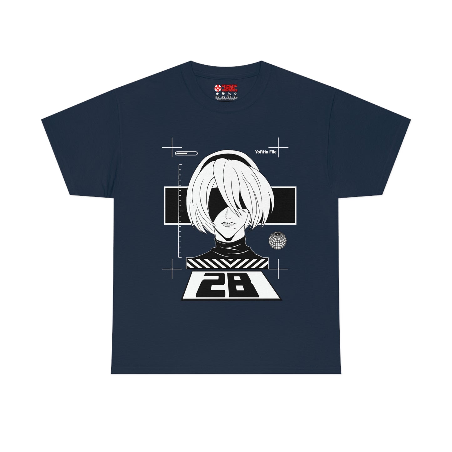 Nier: Automata Men's Tee - 2B file