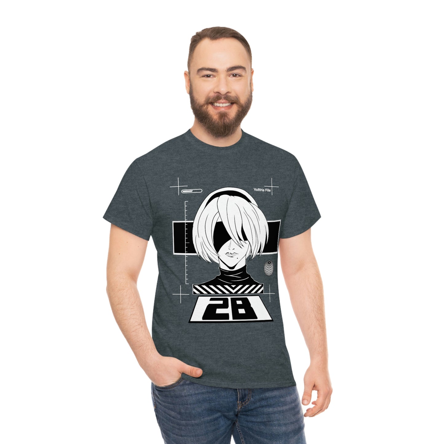 Nier: Automata Men's Tee - 2B file