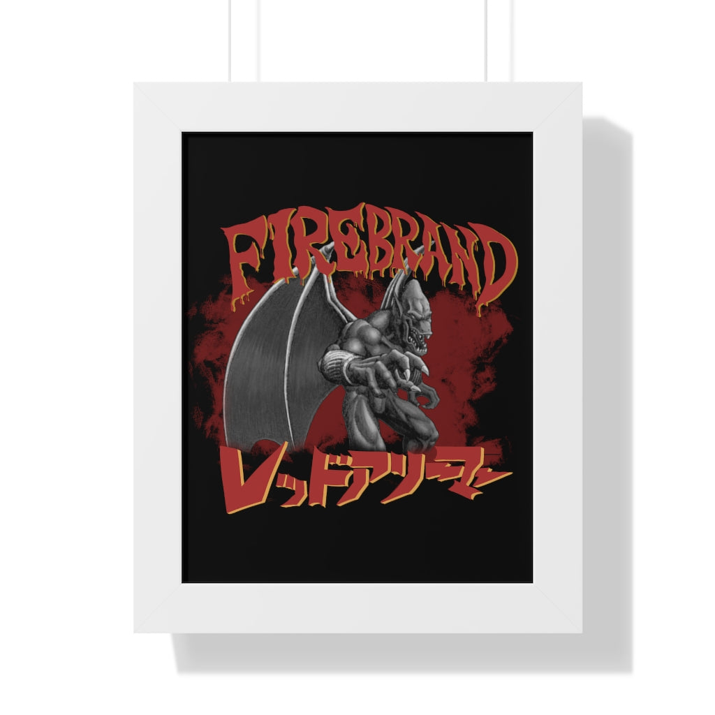 Framed Poster – Fireborn