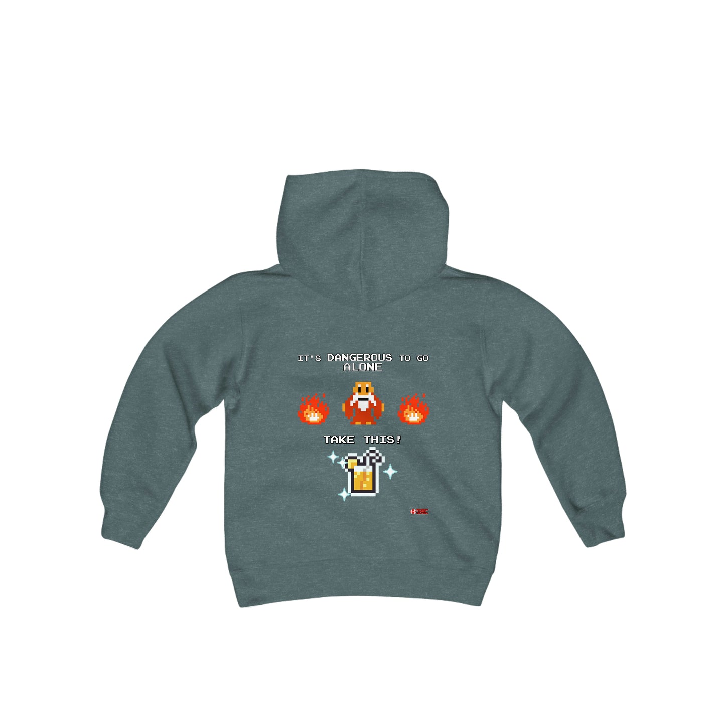 ALS x GSF Kids' Hoodie - It's Dangerous to go Alone