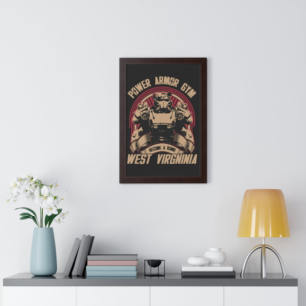 Framed Poster - Power Armor