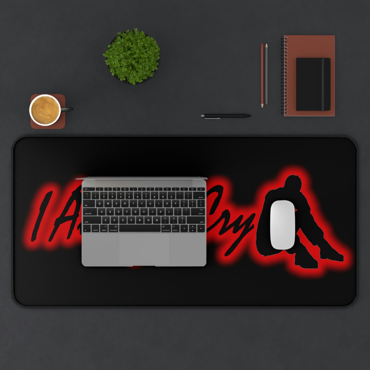 Desk Mat - I Always Cry