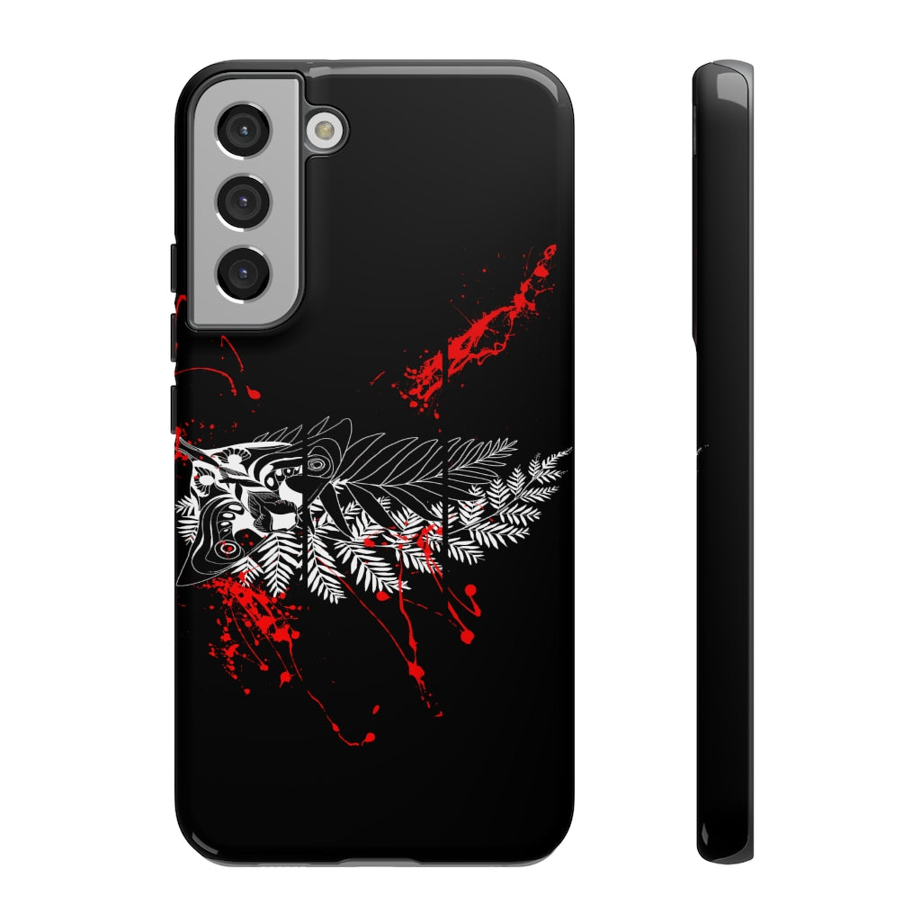 Tough Case - Moth Tattoo Black