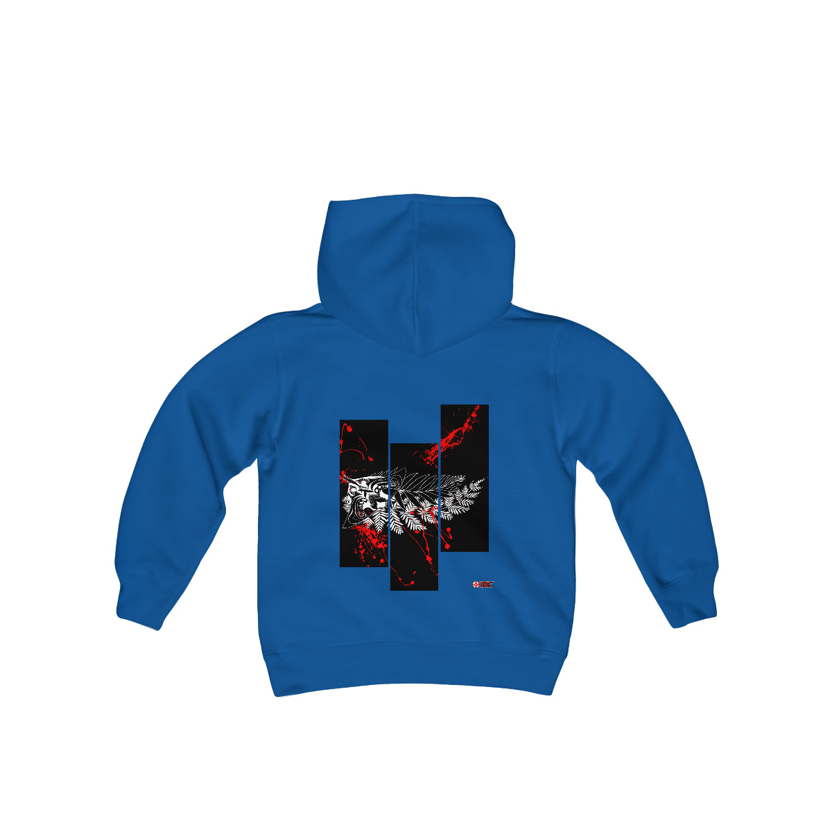 Moth Tattoo White Kids Hoodie