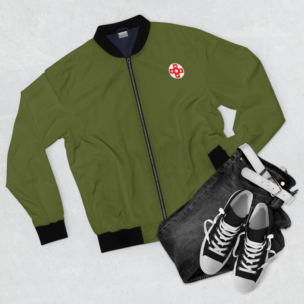 Gamers Sans Frontieres Bomber Jacket - GSF Army