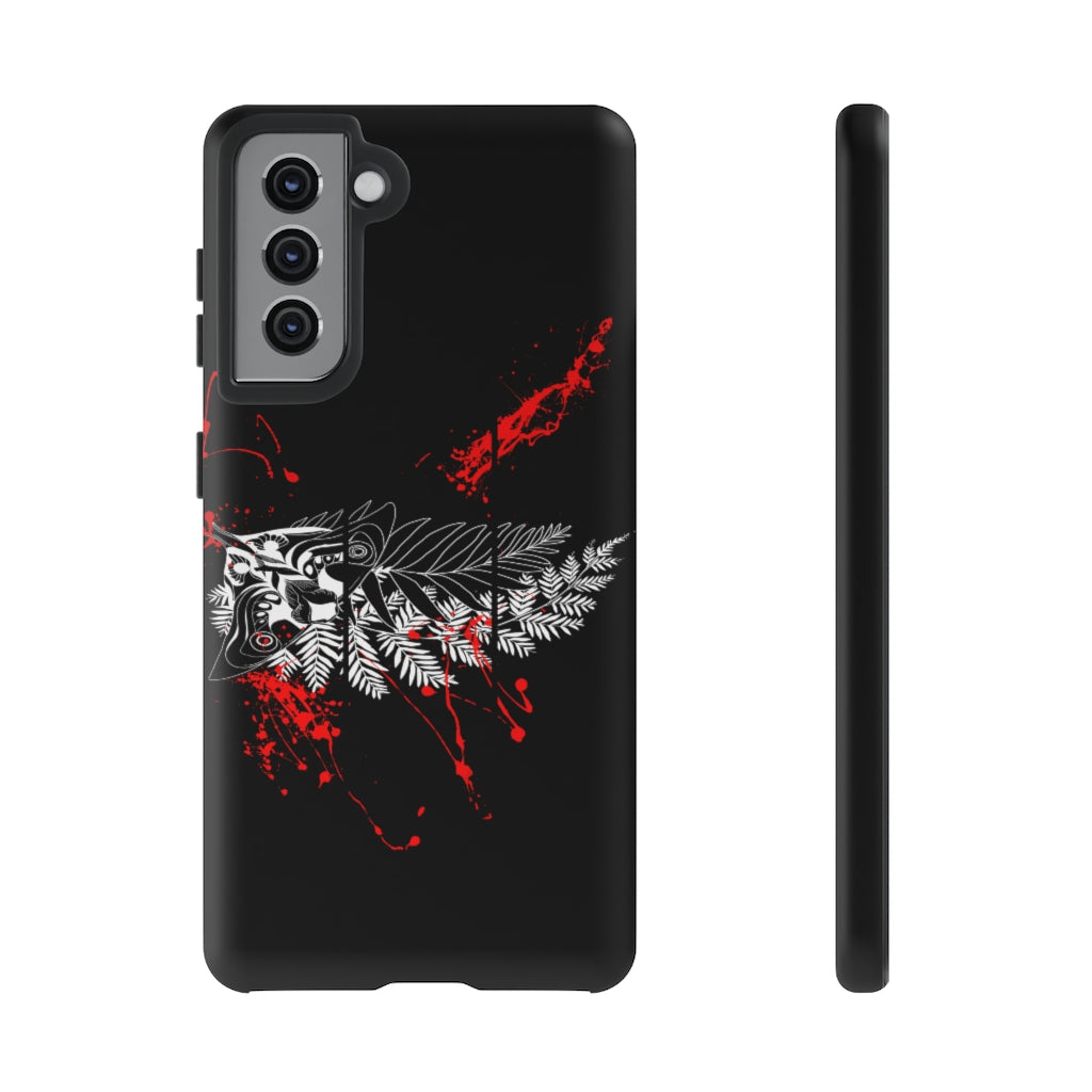 Tough Case - Moth Tattoo Black