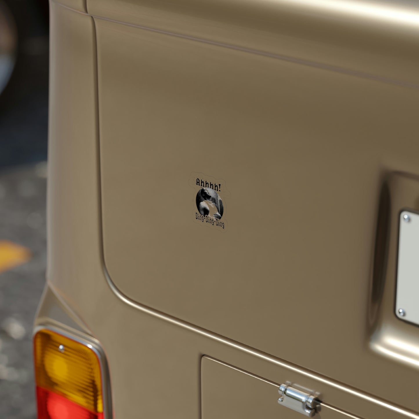 Transparent Outdoor Stickers - The Legendary Duelist