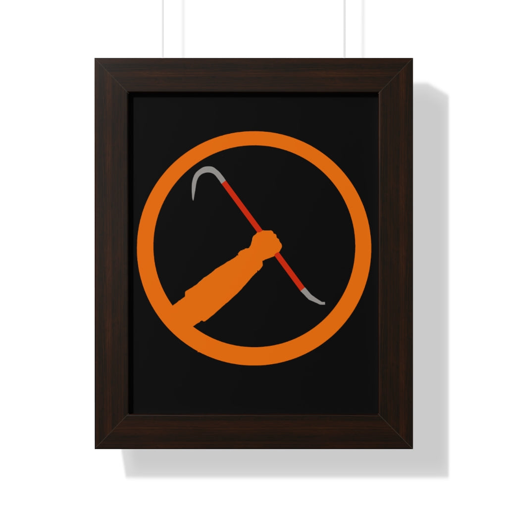 Framed Poster - I’m the Crowbar
