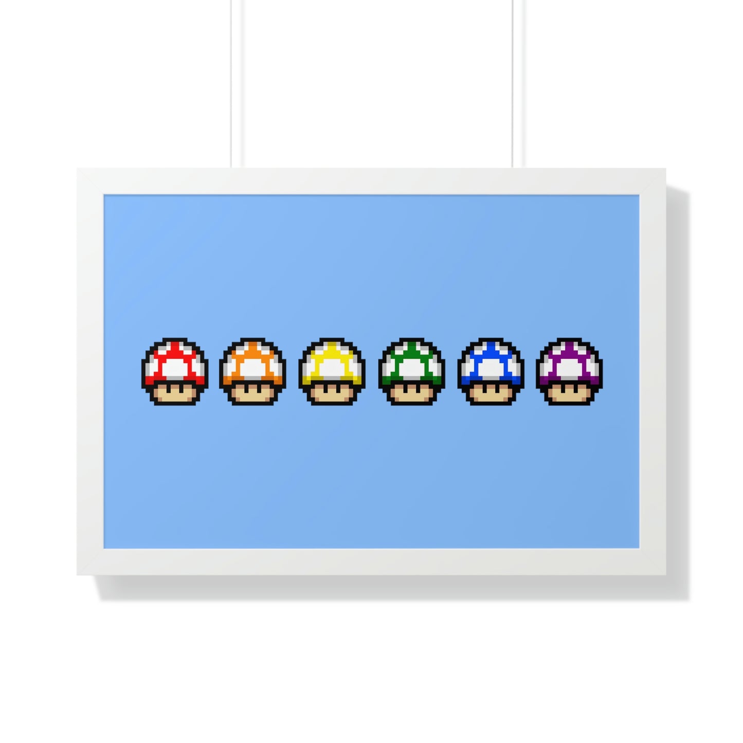 Super Mario Bros Framed Poster - From Diversity Kingdom