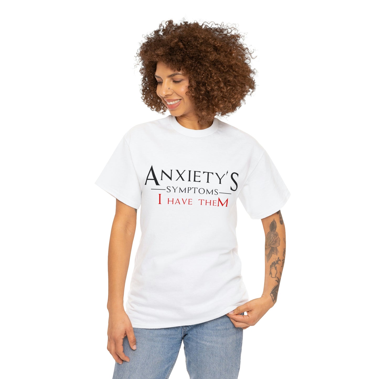 Men's Tee - Anxiety's Symptons