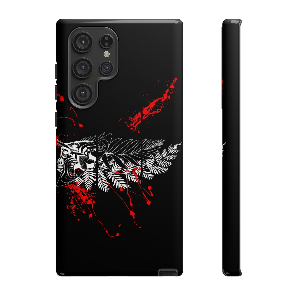 Tough Case - Moth Tattoo Black
