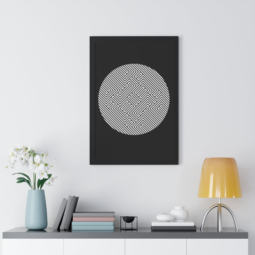 Gamers Sans Frontieres Framed Poster - GSF Stealth