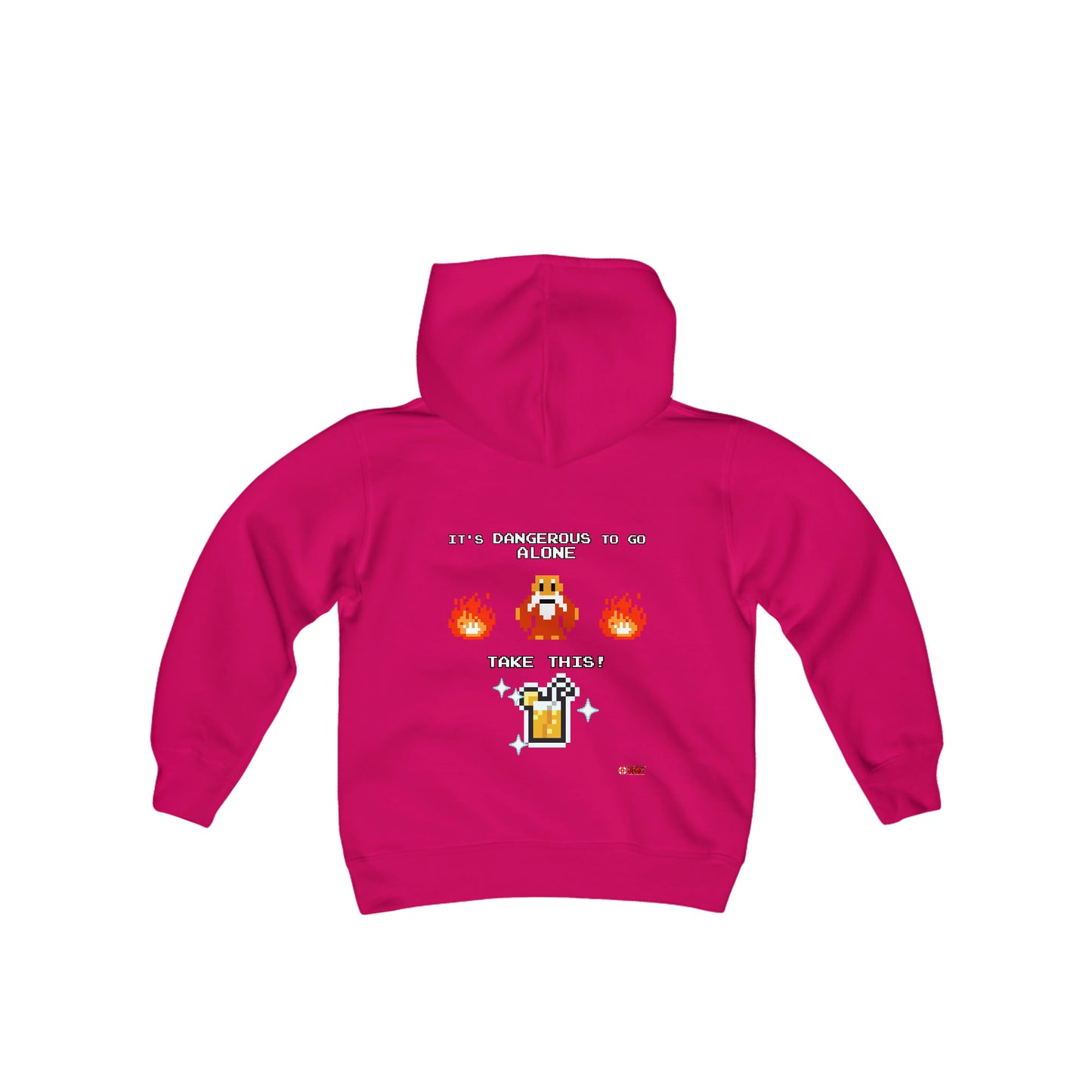 ALS x GSF Kids' Hoodie - It's Dangerous to go Alone