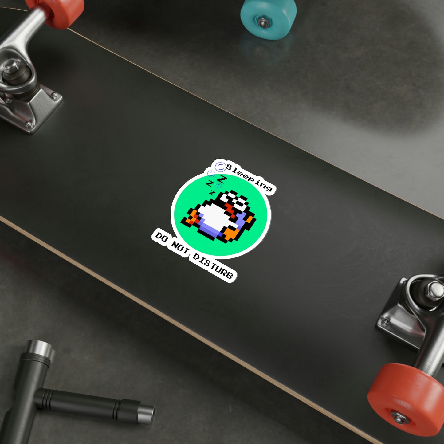 Super Mario World Die-Cut Sticker - Rip Van Sleeping