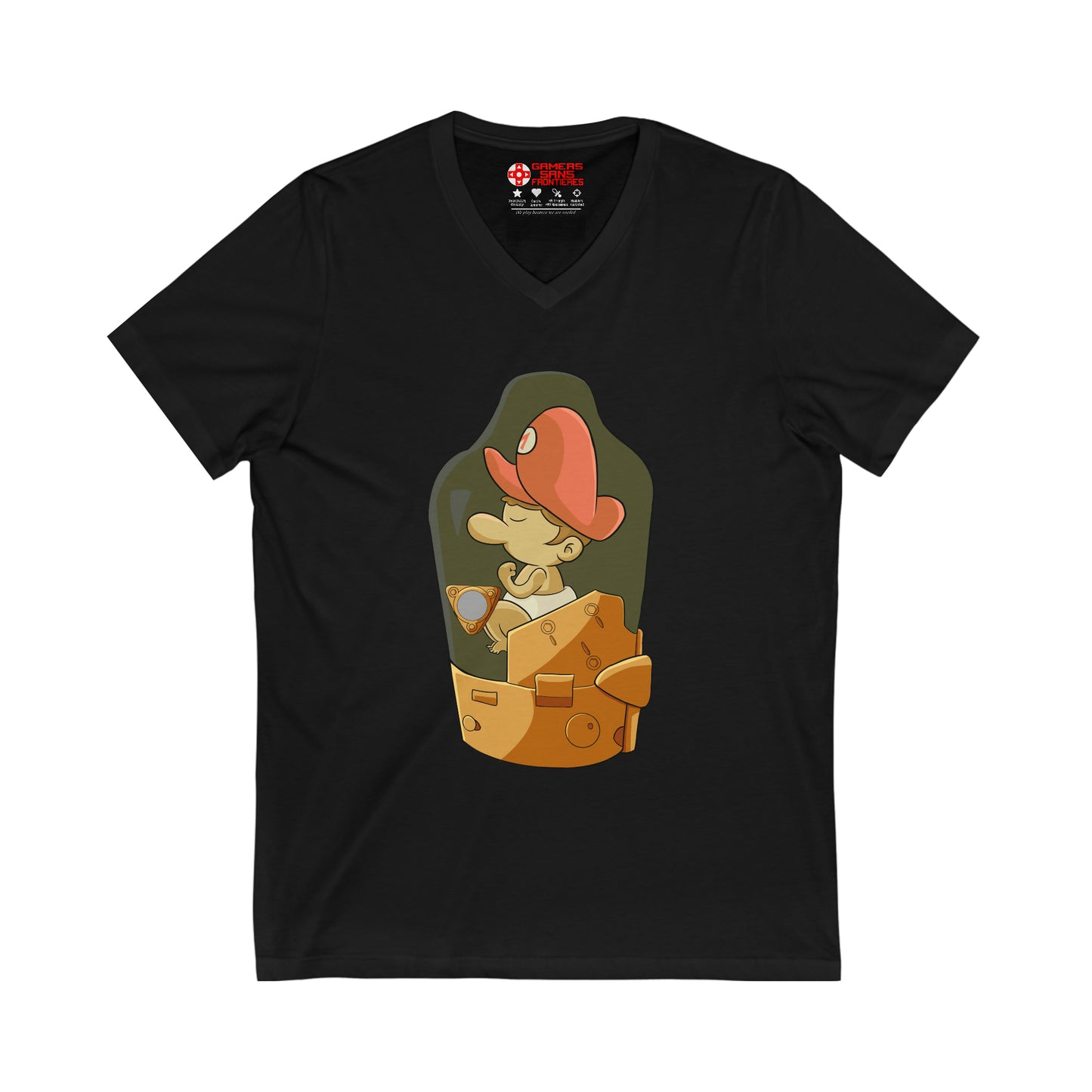 Death Stranding Men's V Tee - Baby Stranding