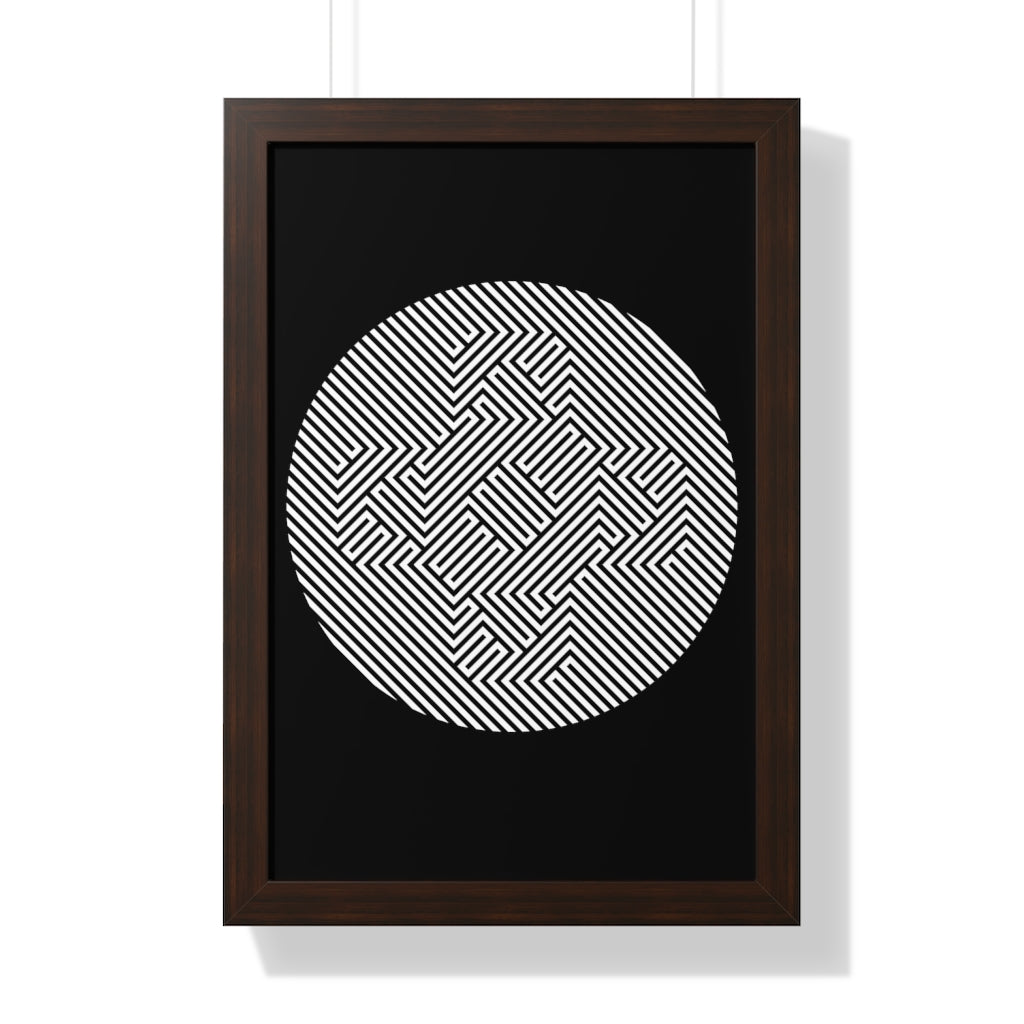 Gamers Sans Frontieres Framed Poster - GSF Stealth