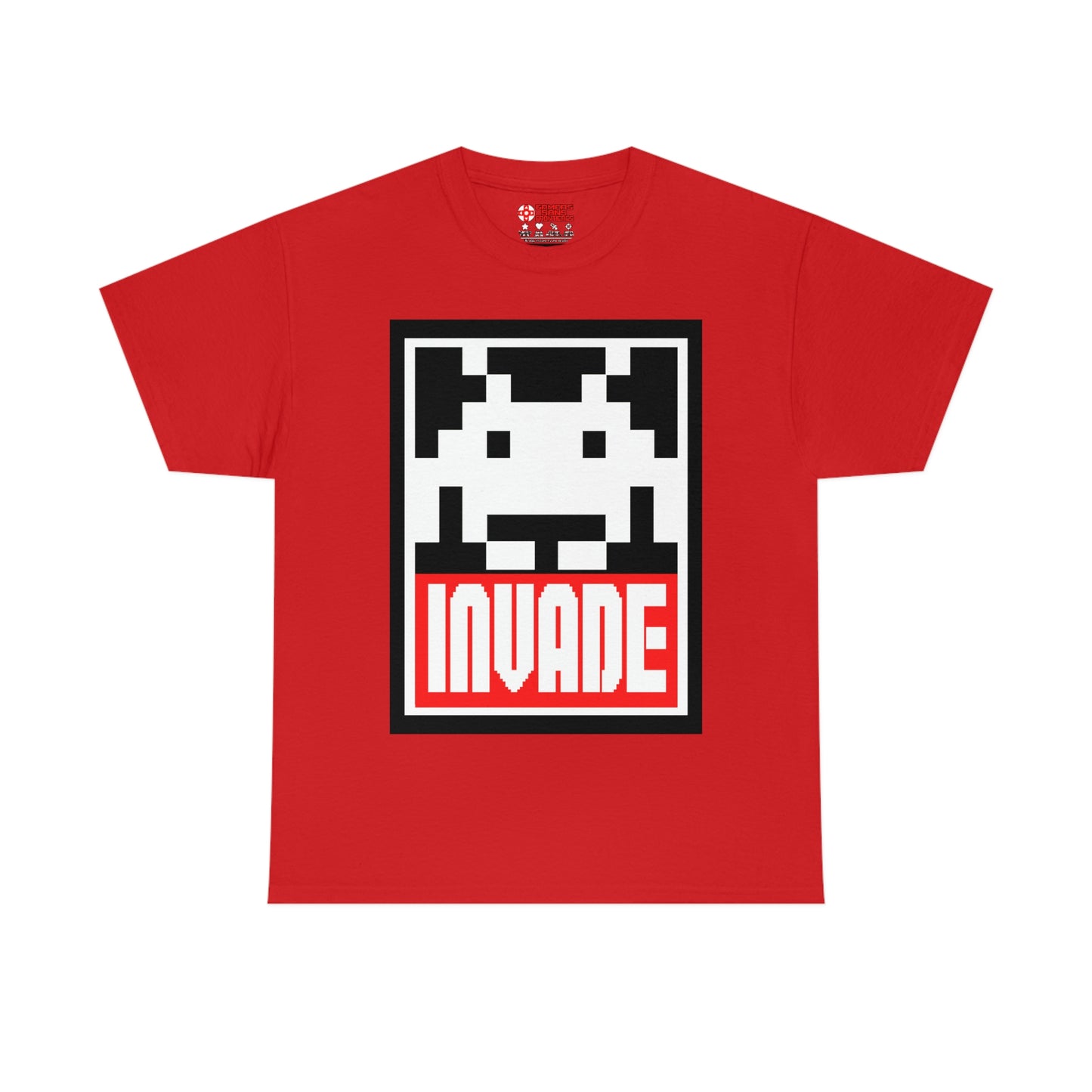 Space Invaders Men's Tee - Obey and Invade