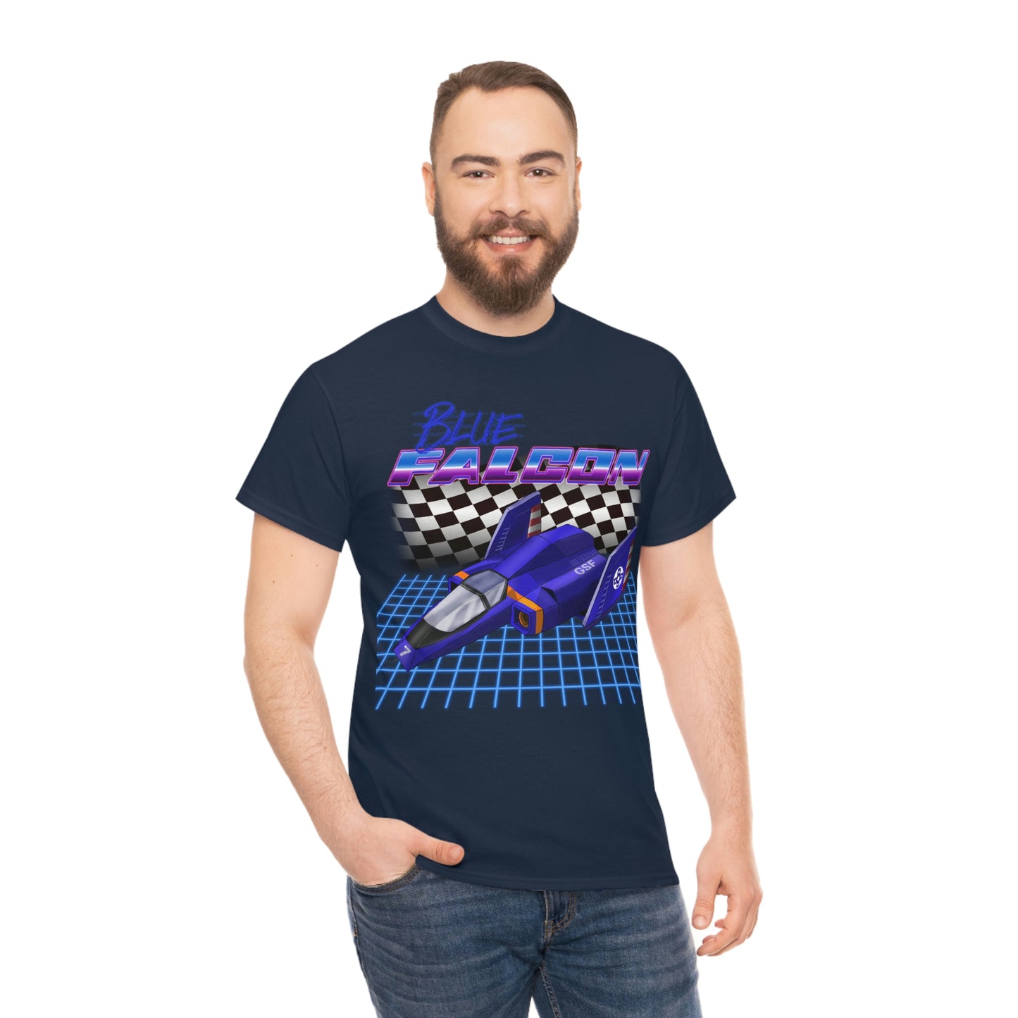 F-ZERO Men's Tee - Blue Falcon