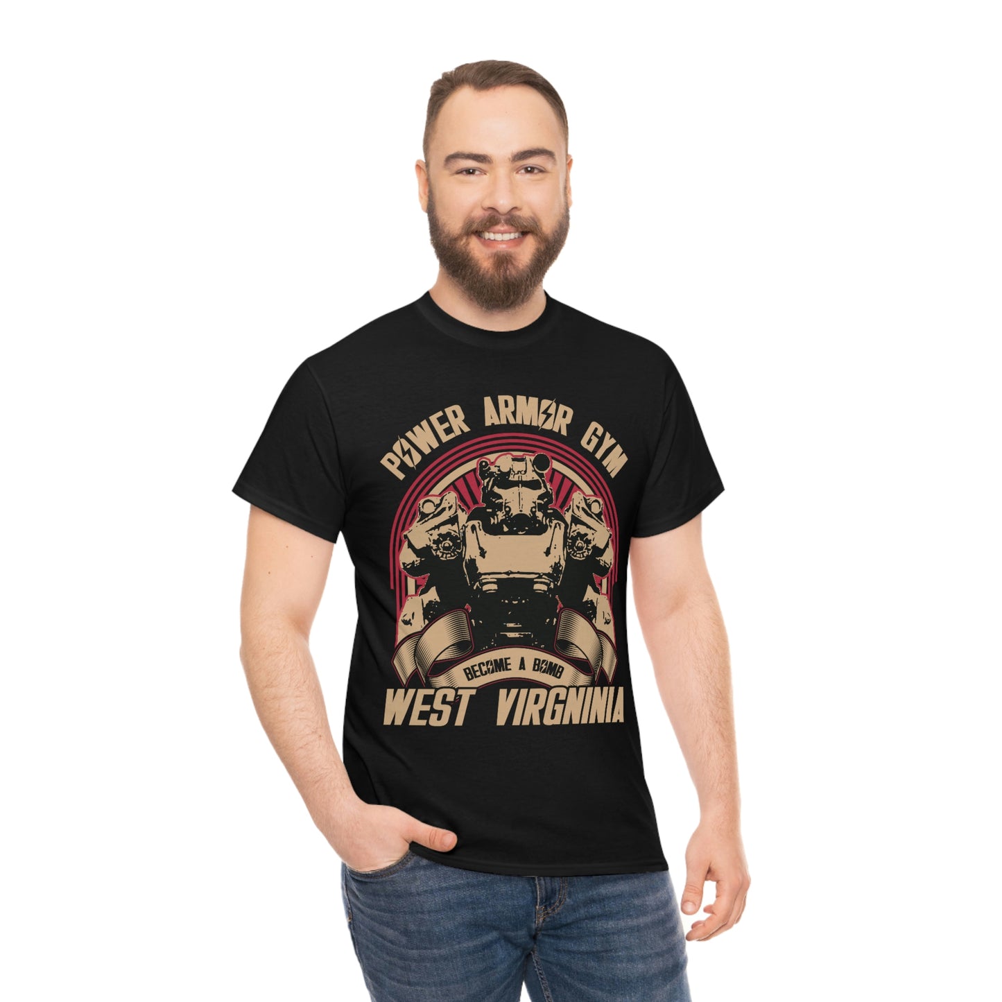 Fallout Men's Tee - Power Armor Gym